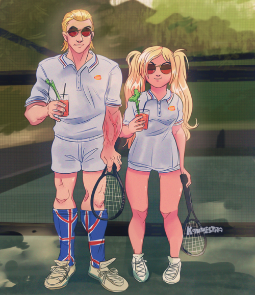 konnestrasketch: Tekken Tennis