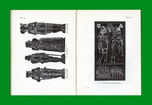 227. Clayton, Muriel. Brass Rubbings: Catalogue of Rubbings and Brasses and Incised Slabs. London: H