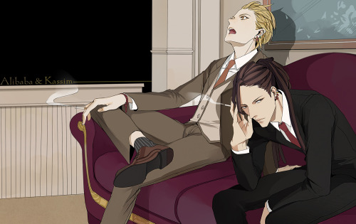 cpieng:  magi in suit. i wanna see all their porn pictures