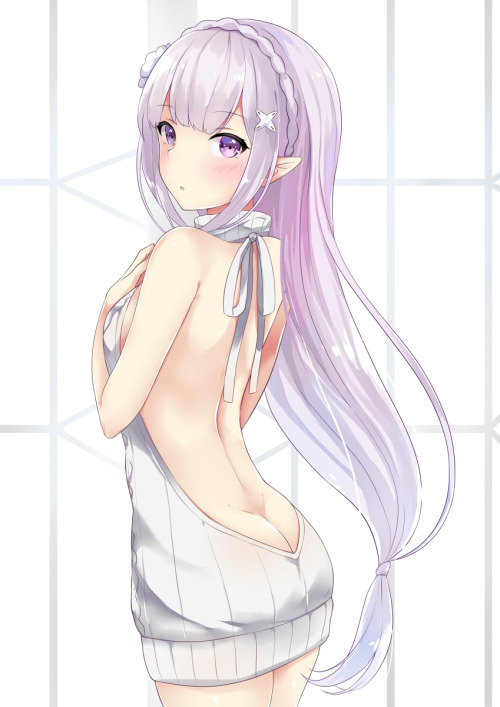 sany32:今の私はサテラ気分かエミリア気分かな？ | Kätzchen [pixiv] 