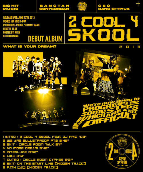 BANGTAN THROUGH THE ERAS SKOOL; CLICK FOR HQ