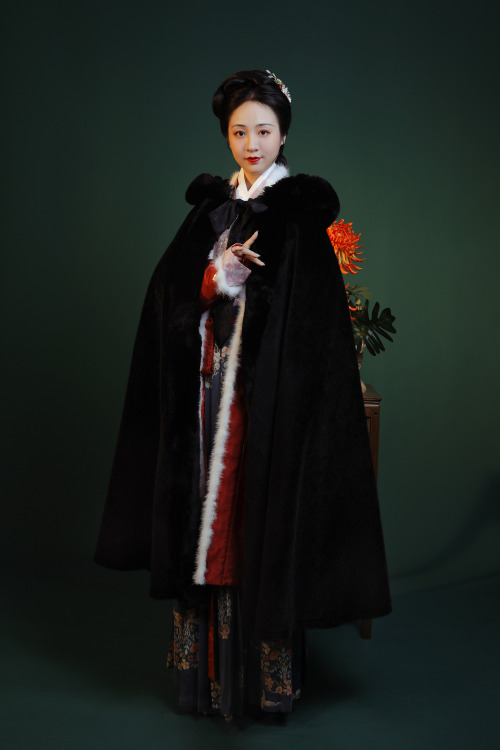 hanfugallery:chinese hanfu for winter by 踏云馆