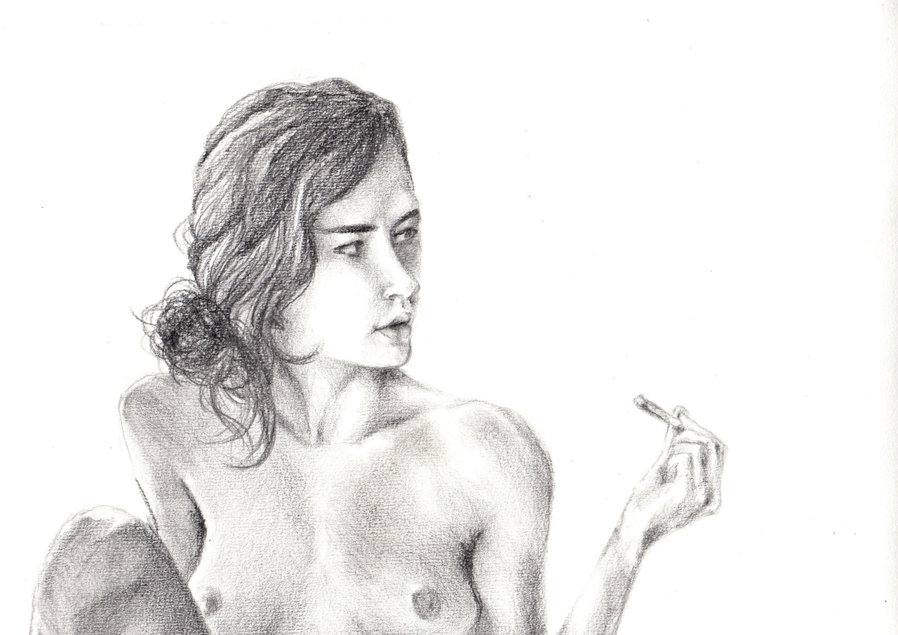 erotic-romantic:  So this is a portrait of Anastasia - naked-yogi!This girl is an