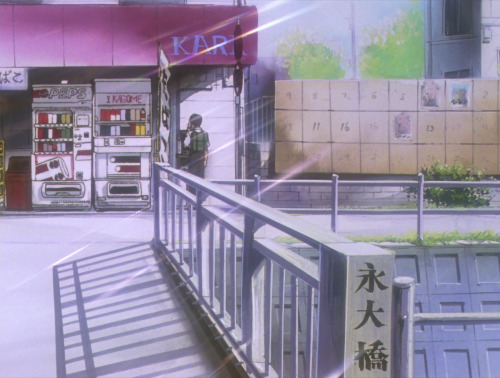 qmisato:  recurring visual imagery: scenery + phonespeakneon genesis evangelion, dir. hideaki anno (1995) 