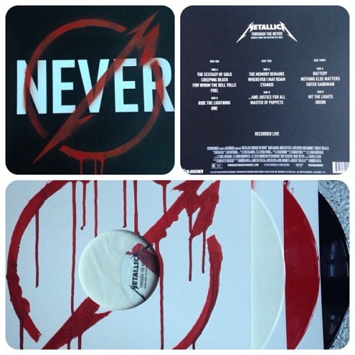 Metallica - Through The Never - 3 colored vinyl (black, red, white)