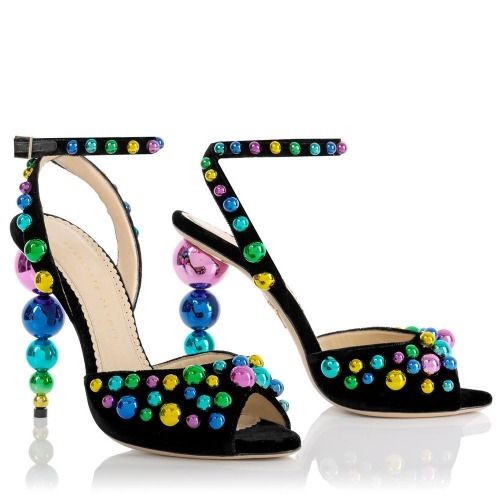 Shoes Fashion Blog Charlotte Olympia Bauble Sandal via Tumblr