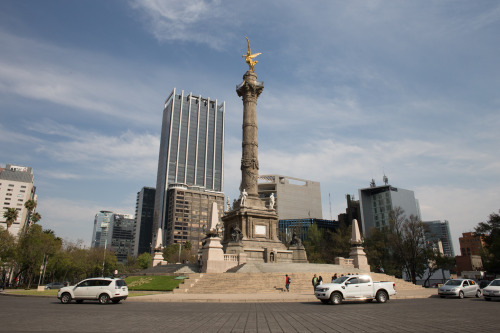 Angel de la Independencia, Mexico City, January 2016