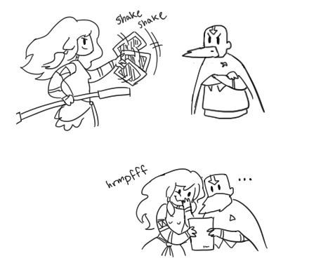 deesky:  watercolor-tribe:  Korra’s not in the mood for your stylist issues, Tenzin (x) bonus:   Ha ha ha ha