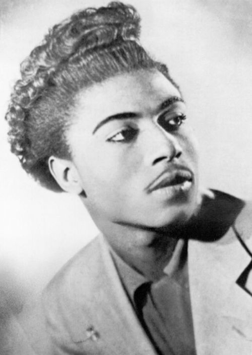 vintageeveryday:Little Richard, a founding father of rock‘n’roll whose fervent shrieks, flamboyant g