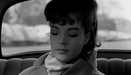 puppeleromyschneider: Romy Schneider as Anne in   Le combat dans l'île (1962). 