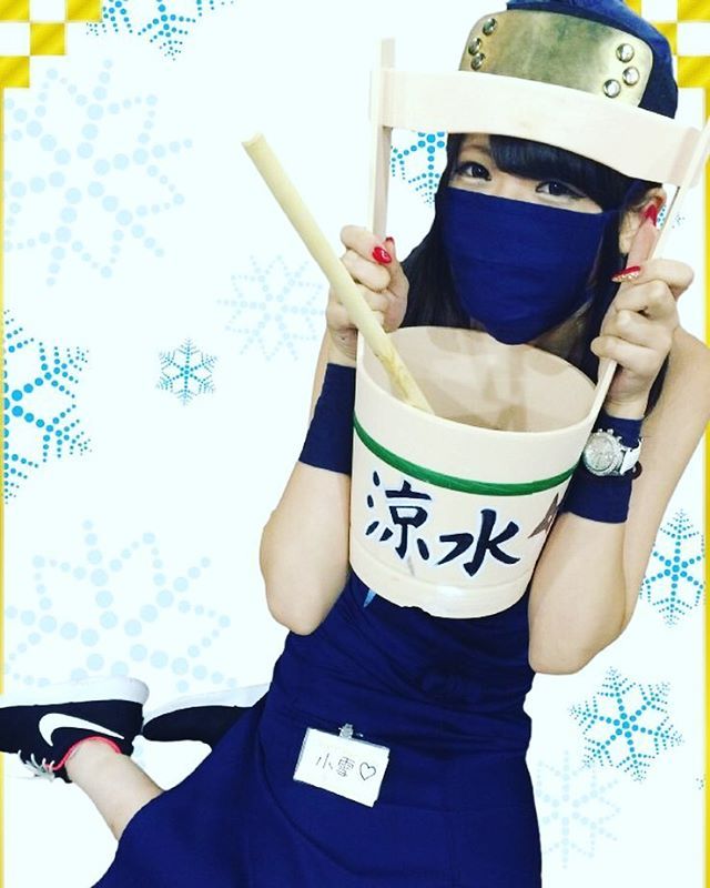 打水 #followforfollow #japan #ninja #cute #akihabara