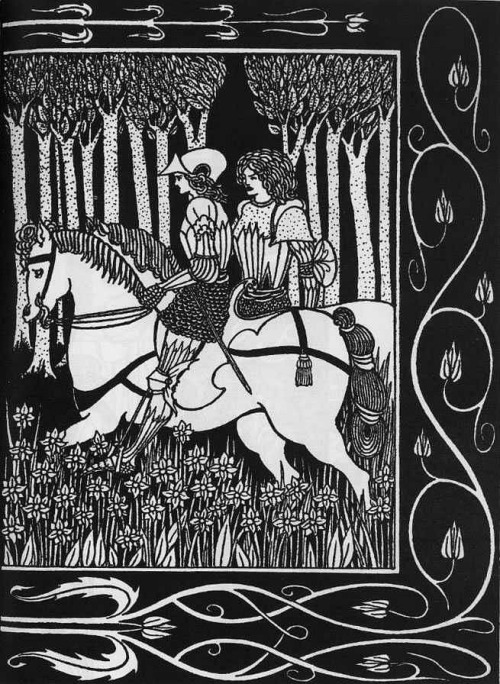 Le Morte d’Arthur by Sir Thomas Malory. -How King Mark and Sir Dinadan Heard Sir Palomides. Ar