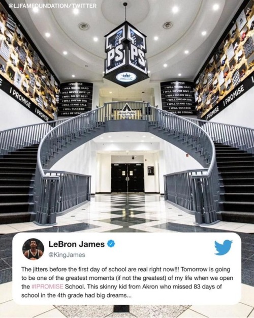 On yesterday, Monday, July 30, 2018, LeBron James opened a public school in Akron for at-risk kids.