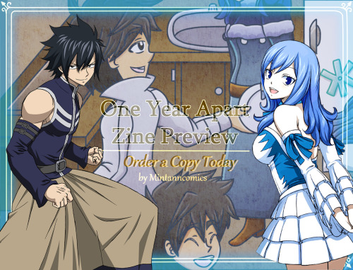 fairytailcharityfanzine: 11 days Left to order!! Store | Pre-order post Here is a zine preview up by