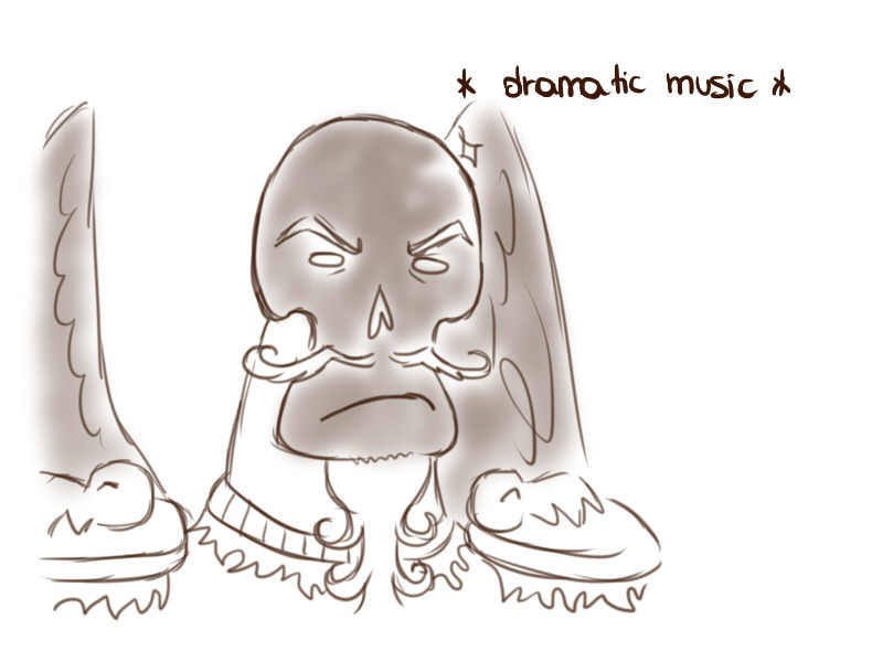 captain-macaron:The Drama continuesI was fully conscious when I drew this.