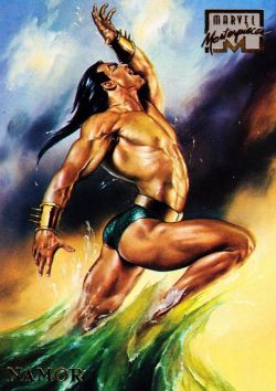 comicbooktradingcards:  Marvel Masterpieces - Series 5 (1996)#30 Namor