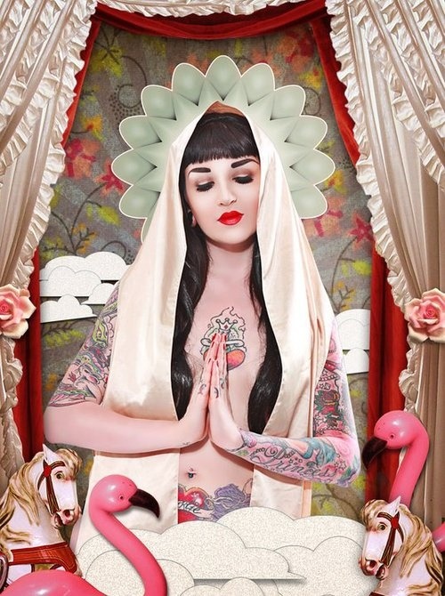 alternative-pinup:  Alternative Pin Up http://lingerie-pinup.blogspot.com/