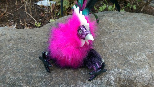 My new favorite doll :) https://www.etsy.com/listing/228221539/psychedelic-cock-fighter?ref=pr_shop