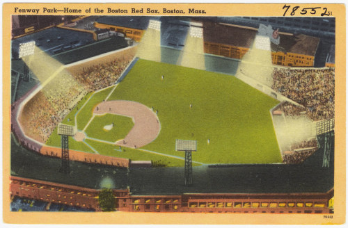 Fenway Park – Home of the Boston Red Sox, Boston, Mass. by Boston Public Library  File name: 0