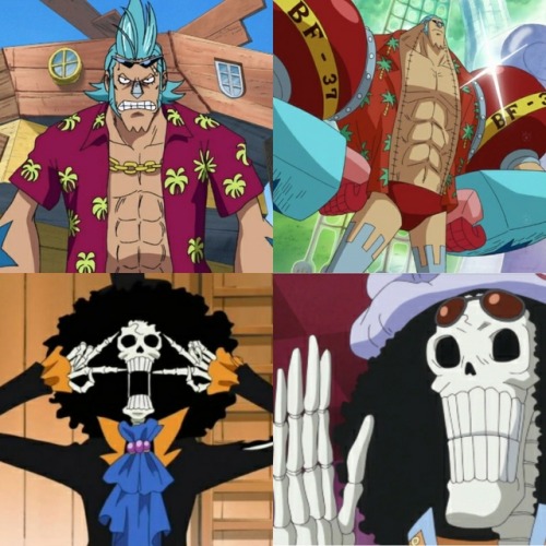 noitammina: straw hats then/now, plus vivi!