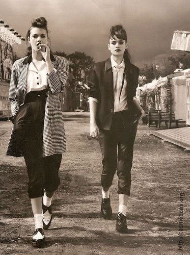 randinicholejoan: Modern Teddy Girls & Menswear-Inspired Fashion♡ IG : @randinicholejoan♡ Tw : @