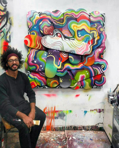 houseofvans: MURAL MONDAYS | Keith Smith aka Afrokilla (Chicago,IL) Artist Keith Smit