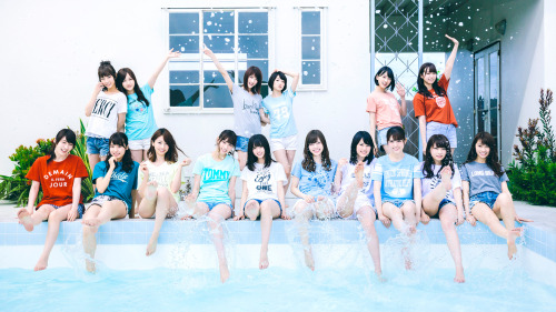 Nogizaka46 15th single “ Hadashi de Summer ” Promotional Image