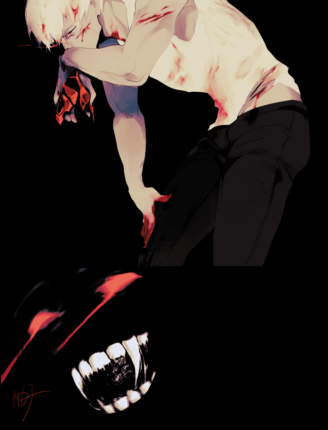 rivaille:  OK THATS IT!!!!thats the last of the unpublished aogiri fuckery i managed