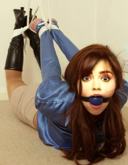 rodharden55:  bound-and-gagged-girls:  Impossible for the impossible girl to escape  Nice!