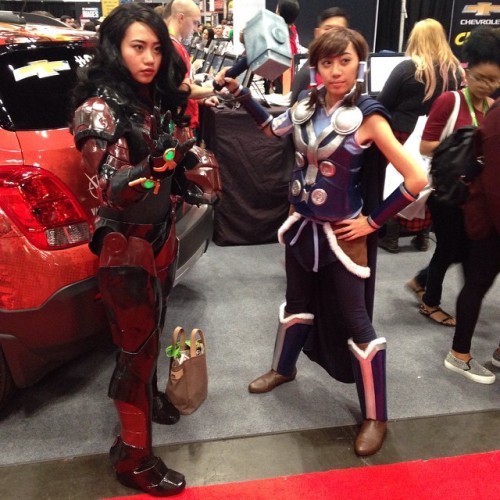 thenoirguy:Ok this is the best cosplay everyone can go home #NYCC #cosplay #legendofkorra #asami #ko