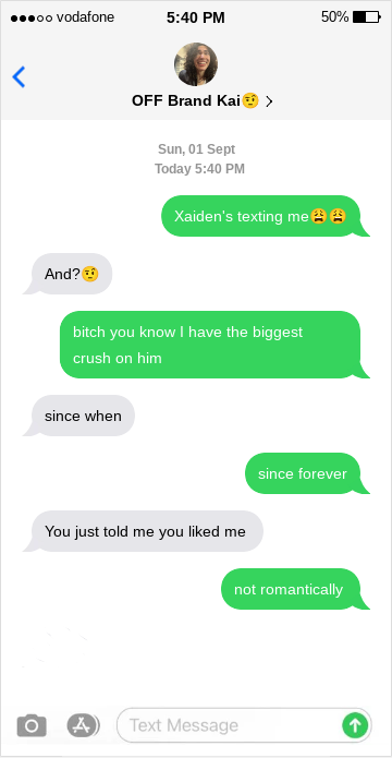 Best Friend OC When You Say You Like Someone Else