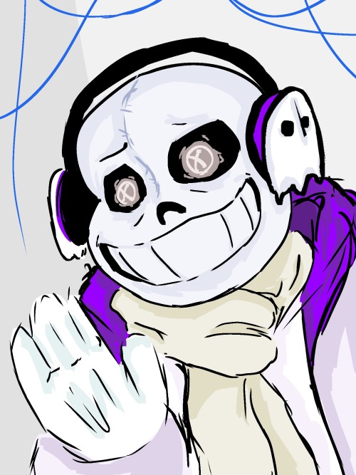 A Quite Lazy Drawing Of Tear Sans!!!