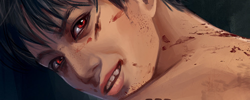 meltedicecubes:  Prison AU Kai for MANDAAAAAA!! Our own little exchange bc we’re