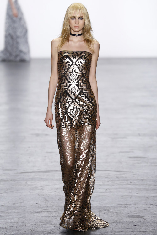 attackoftheclothes:Dining Gown for Empress TetaTadashi Shoji, Fall 2016