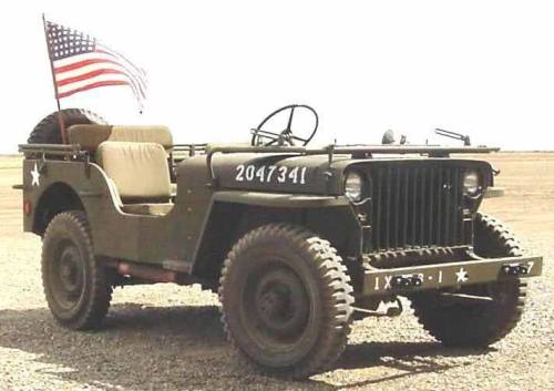 nocternalrandomness:   Willey’s Jeep In 1941,  Willy’s Truck Company answered the US Army’s challenge  for a “fast, lightweight, all terrain vehicle” prototype that met Army  specifications built in just 49 days…and the “JEEP” was born!