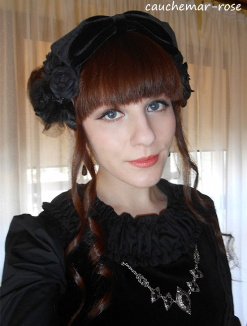 cauchemar-rose: 30.04.2014 ~ OTT Gothic Lolita I’m still not sure, but it might be my last Lol