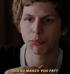 dailygiffing:Garlic bread is my favourite food. I could honestly eat it for every meal. Or just all 