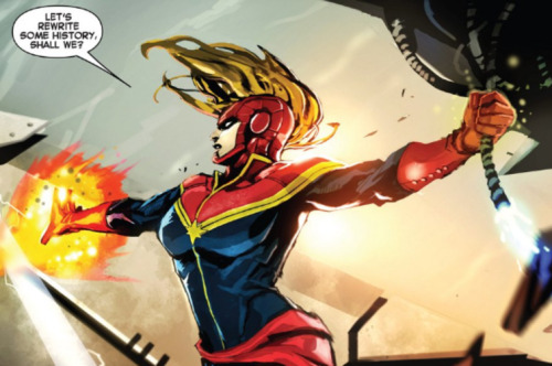 The insane, sexist history and feminist triumphs of Captain Marvel at Vox An awesome look at an amaz