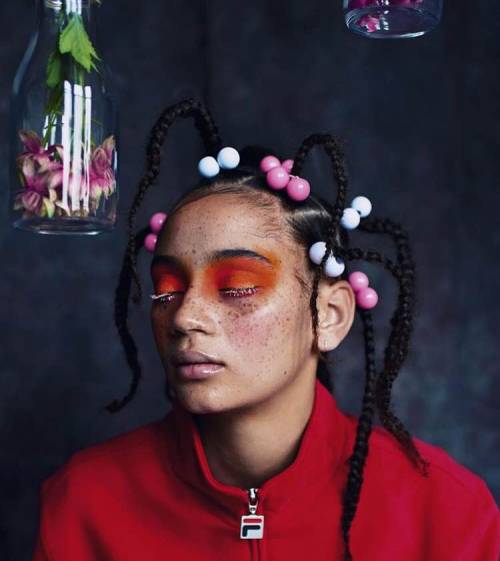 In <3 with the work of Nadine Ijewere, Jamaican Nigerian British artist who photographs mixed rac