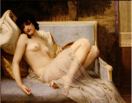 Porn photo antipahtico:  Odalisque ~ Seignac Guillaume