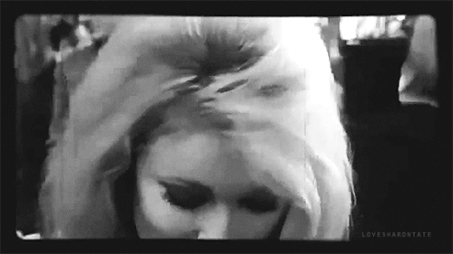 Sharon Tate on the set of Eye of the Devil (1966)
