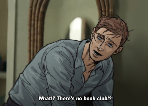 I Dare You To Draw Graves, Saying What!? Theres No Book Club!?