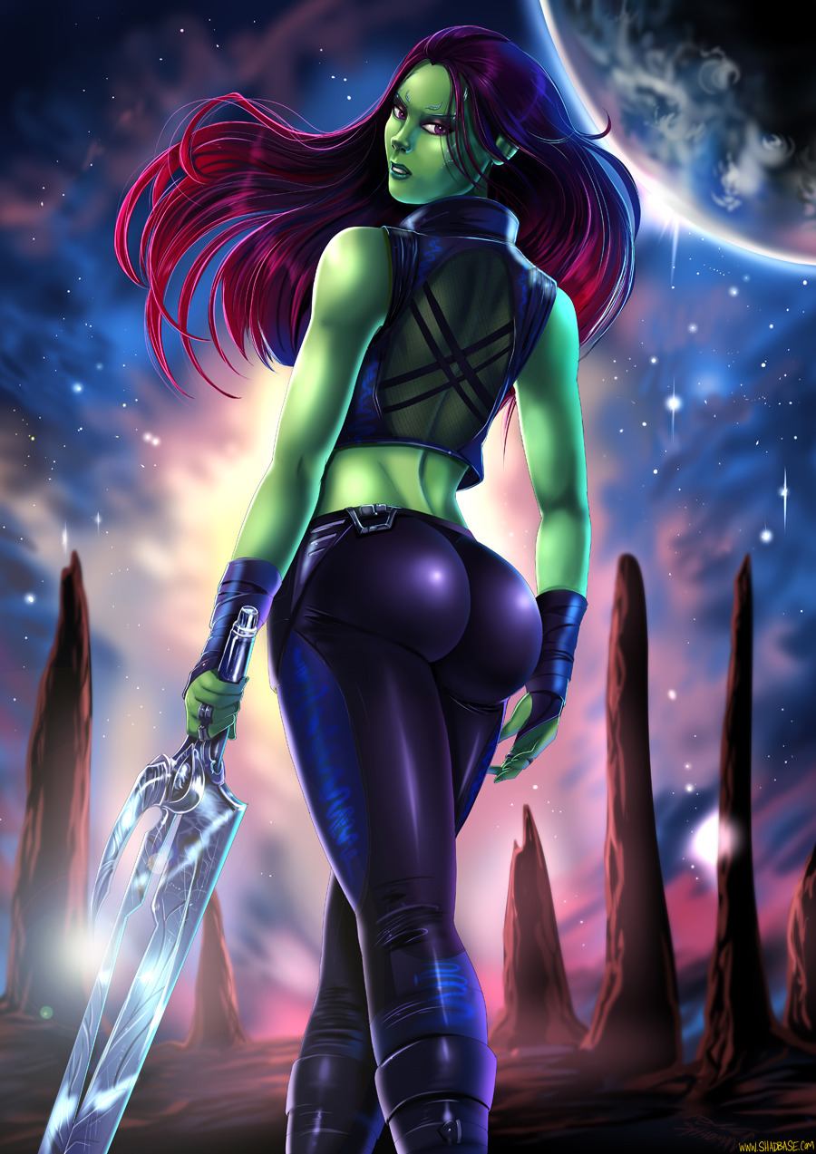 itoons:  Gamora gets down