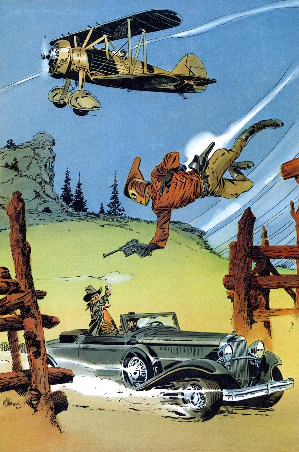 spaceshiprocket:  The Rocketeer by Al Williamson