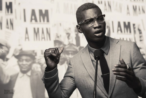 global-fashions:  Adonis Bosso - VEOIR Magazine photos by Idris & Tony 