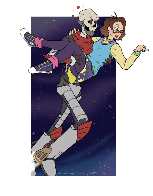 thefloatingstone:me-and-my-gaster:Merry Gyftmas - Space AdventureThe very one Outerfell Papyrus taki