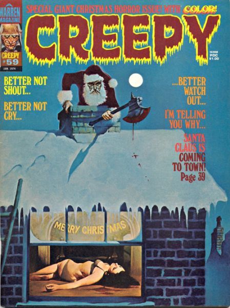 ronaldcmerchant:  Creepy #59-1974 Merry Christmas 