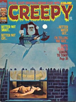 Ronaldcmerchant:  Creepy #59-1974 Merry Christmas 