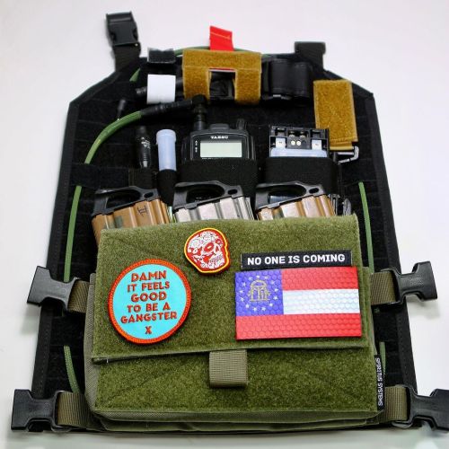 Molle Panel with some extra goodies. @spiritussystems @yaesusa @northamericanrescue @patchpanel @ho