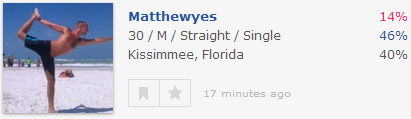 sladevegas:alibuttons:alliekat33:Alrighty.  I just had my first bad OkCupid experience.  This man he